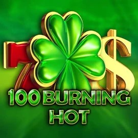 100 Burning Hot slot logo by Amusnet Interactive at Bassbet Casino