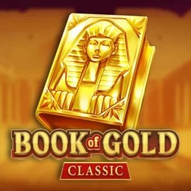 Book of Gold Classic slot logo by Playson at Bassbet Casino