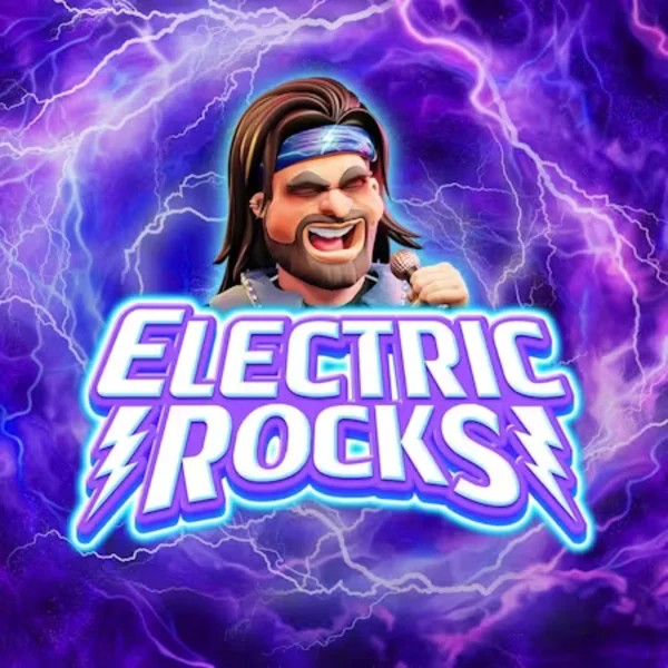 Electric Rocks casino game by Inspired Gaming – featured logo at Bassbet Casino