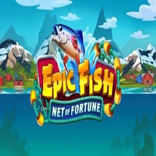 Epic Fish Net of Fortune game by Quickspin – logo hosted on Bassbet Casino