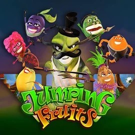 Official Slots logo: Jumping Fruits by Wazdan at Bassbet Casino