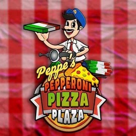 Peppe’s Pepperoni Pizza Plaza logo by Pragmatic Play Bassbet Casino