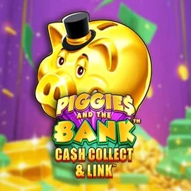 Slots logo of Piggies And The Bank Cash Collect & Link from Origins at Bassbet Casino