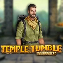 Temple Tumble Megaways casino game by Relax Gaming – featured logo at Bassbet Casino