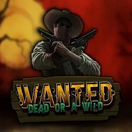 Wanted Dead or a Wild casino game by Hacksaw Gaming – featured logo at Bassbet Casino